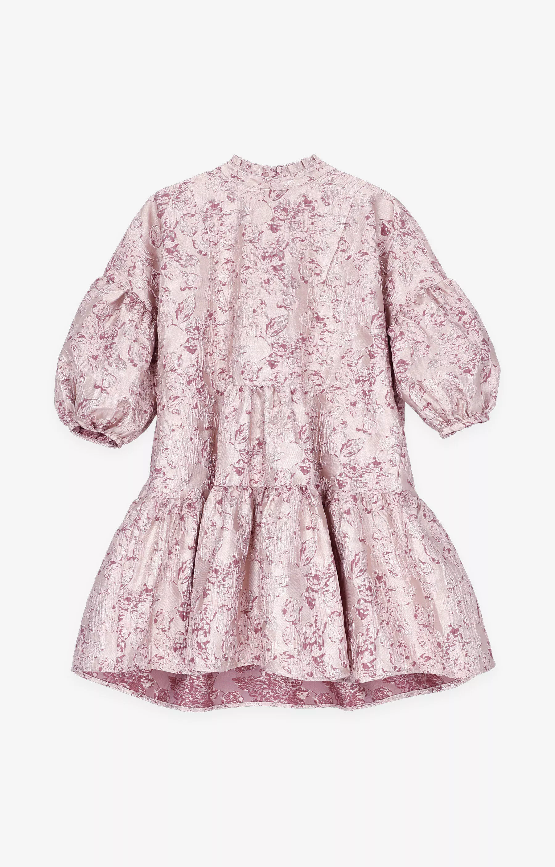 Żakardowa sukienka z połyskiem | Wólczanka