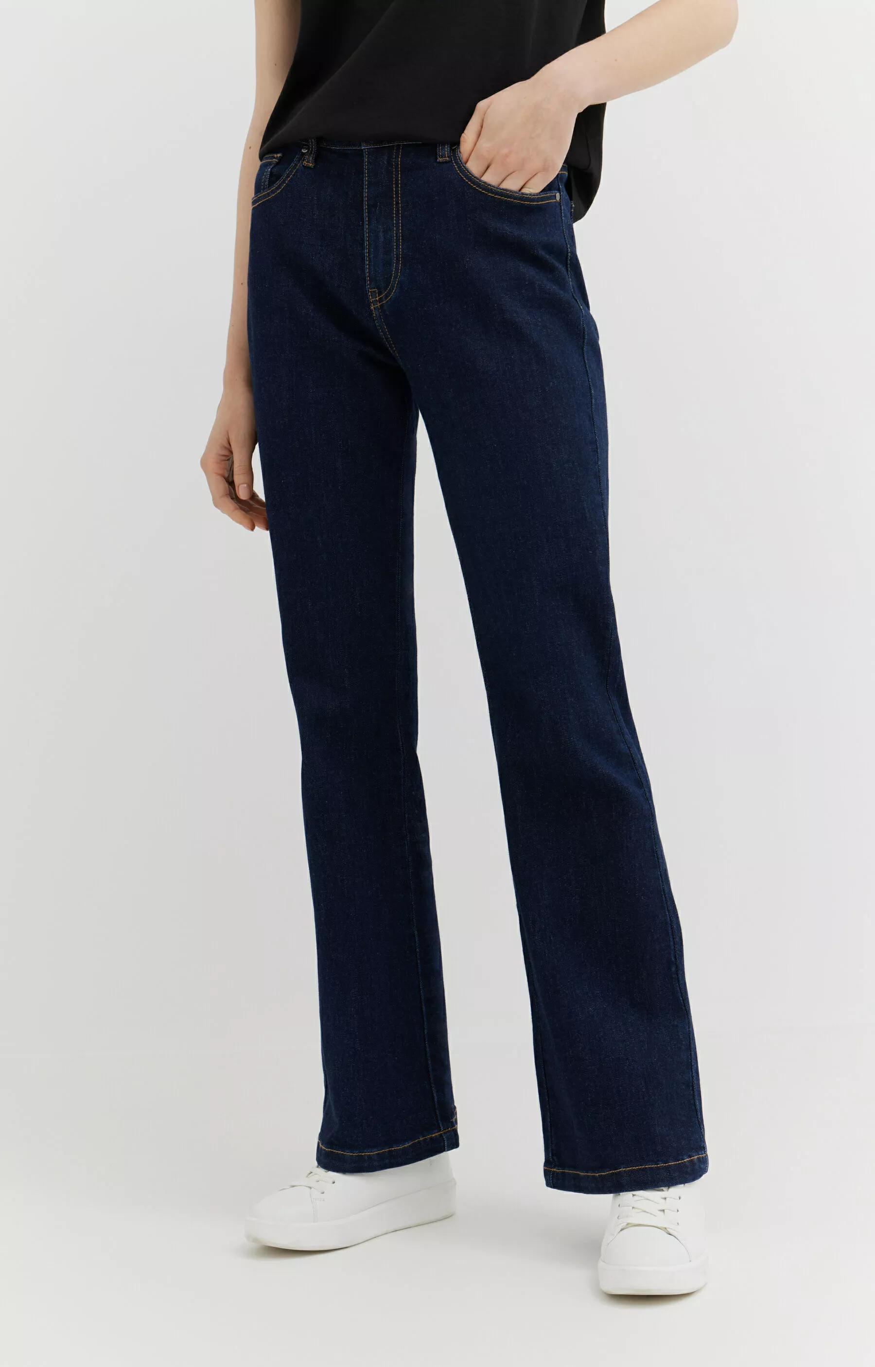 【HI FI FNK】Euro Flared Denim 8d4d09b11281a47490ad144bcec8f0