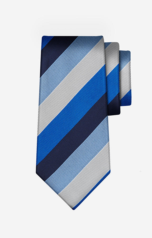 Niebieski krawat LAMBERT