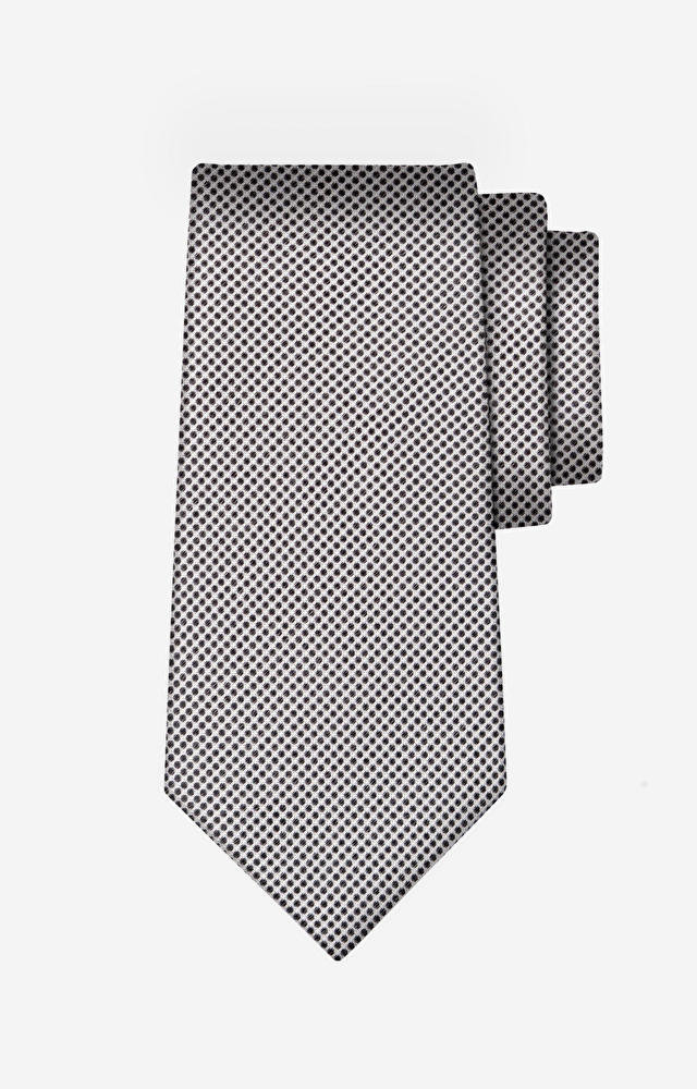 Szary krawat