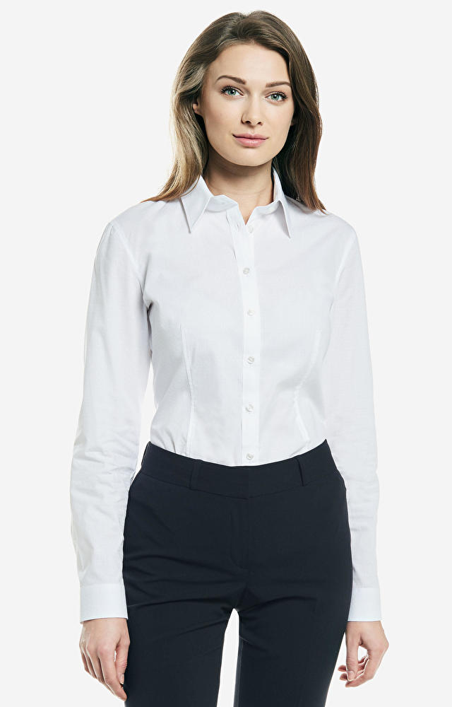 Biała koszula damska - 2