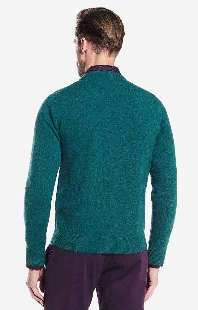 Zielony sweter