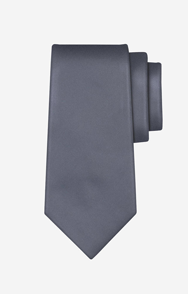 Szary krawat