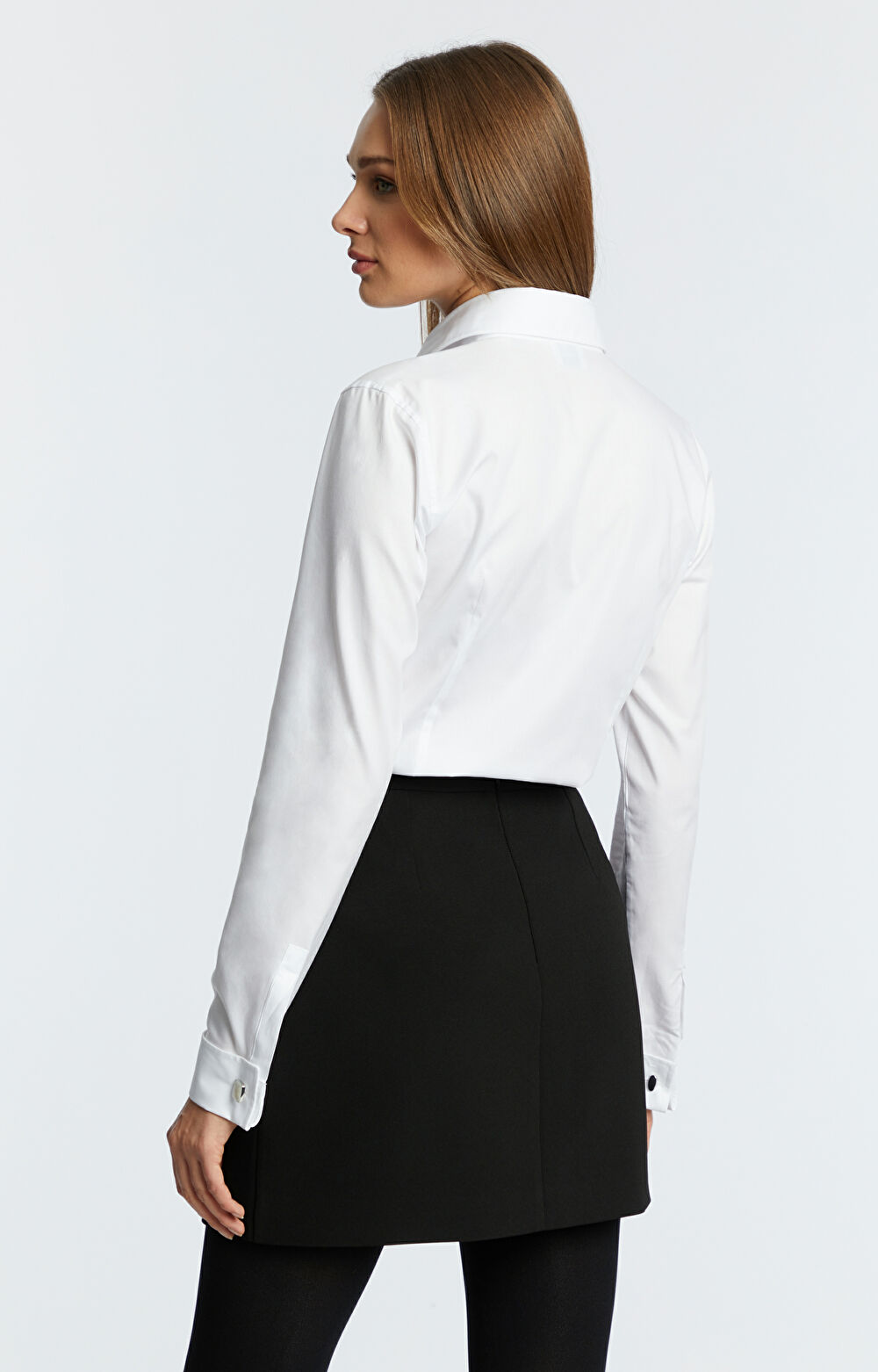 Biała koszula damska - 4