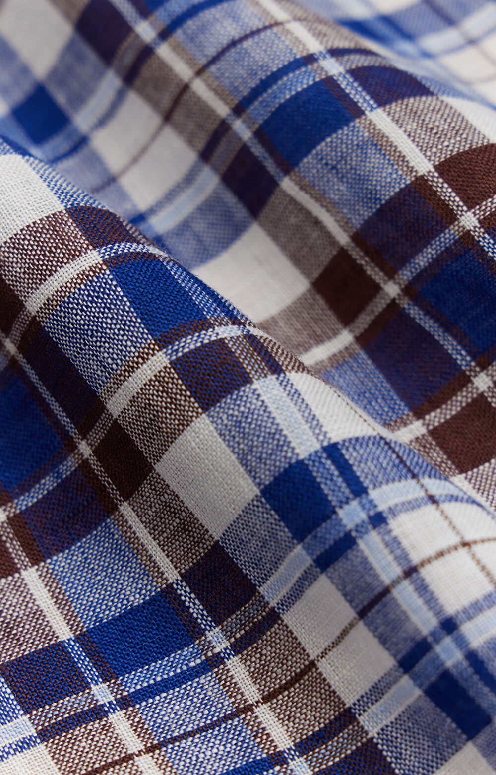 Lniana koszula w kratę - 7