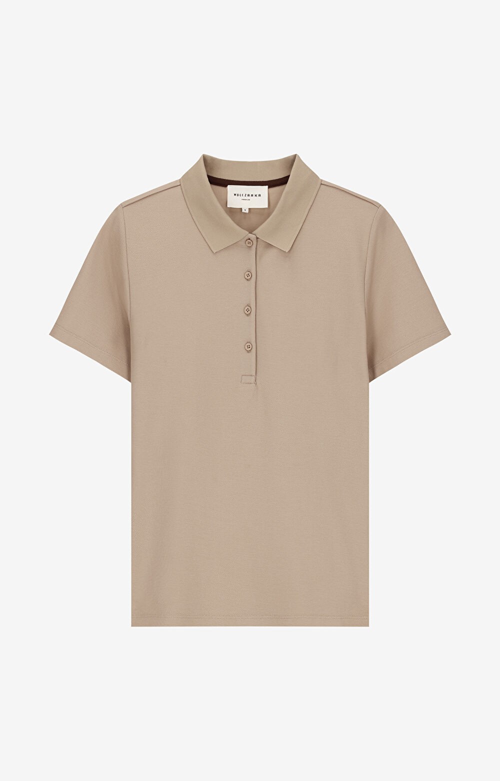 Polo z bawełny merceryzowanej z kontrastem - 2