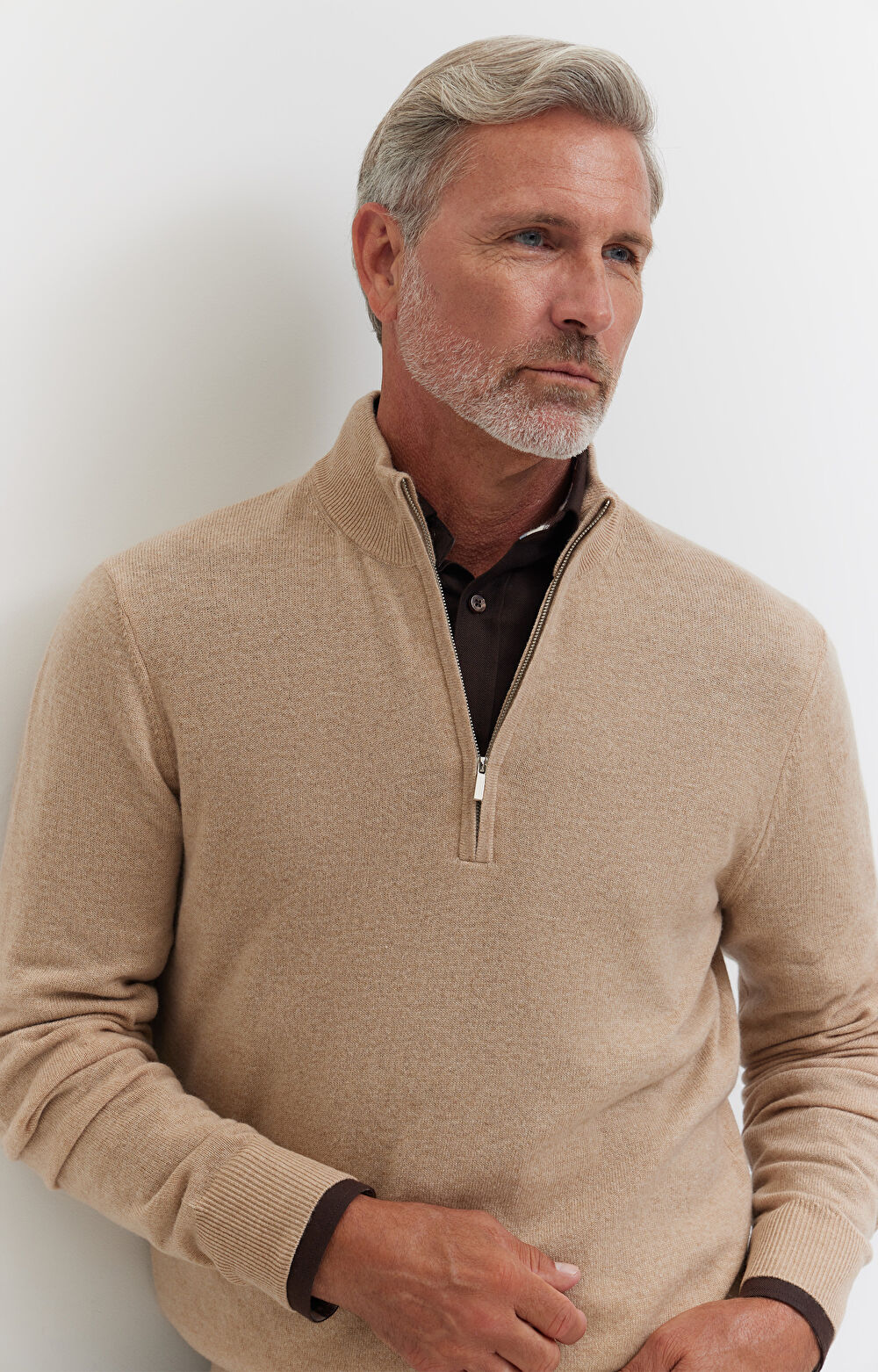 Sweter z golfem - 4