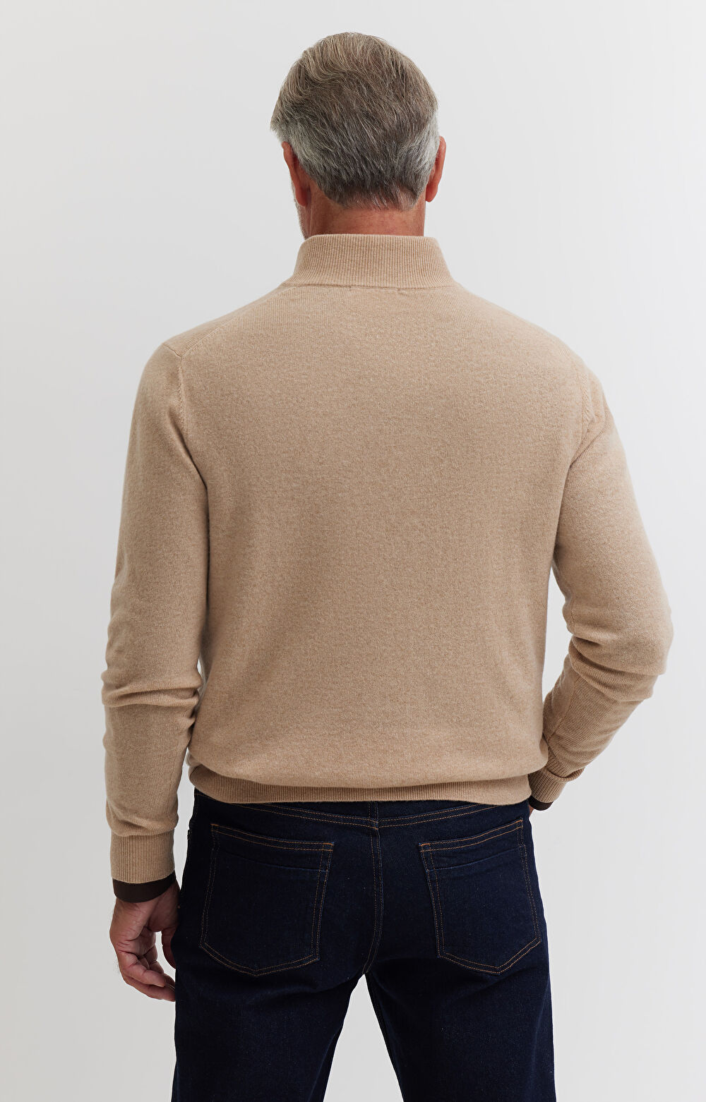 Sweter z golfem - 2