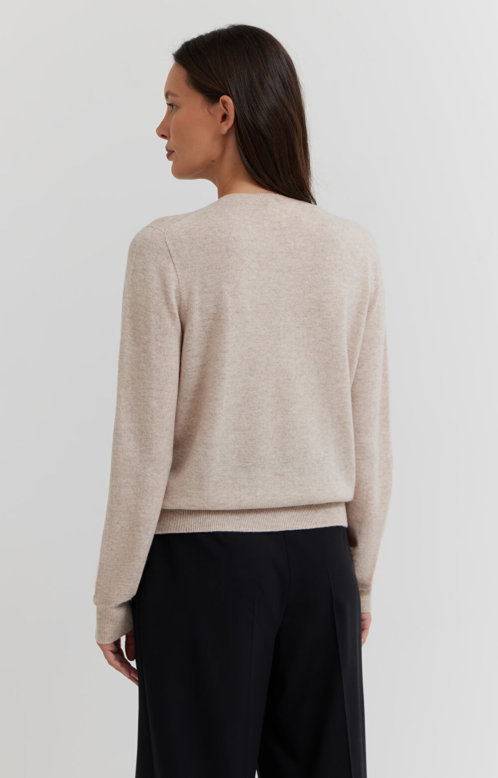 Kardigan z wełny merino - 4