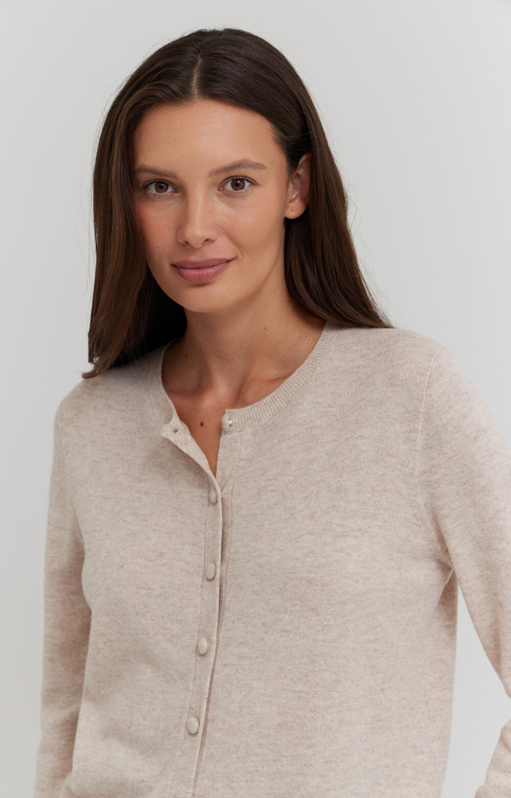 Kardigan z wełny merino - 6