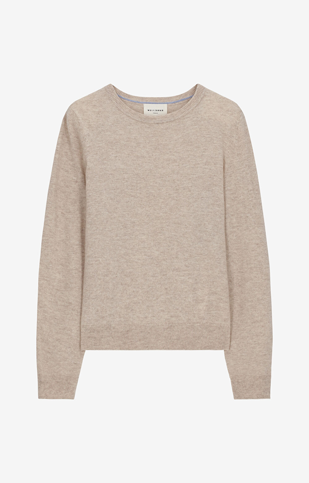 Sweter z melanżowej wełny merino - 2