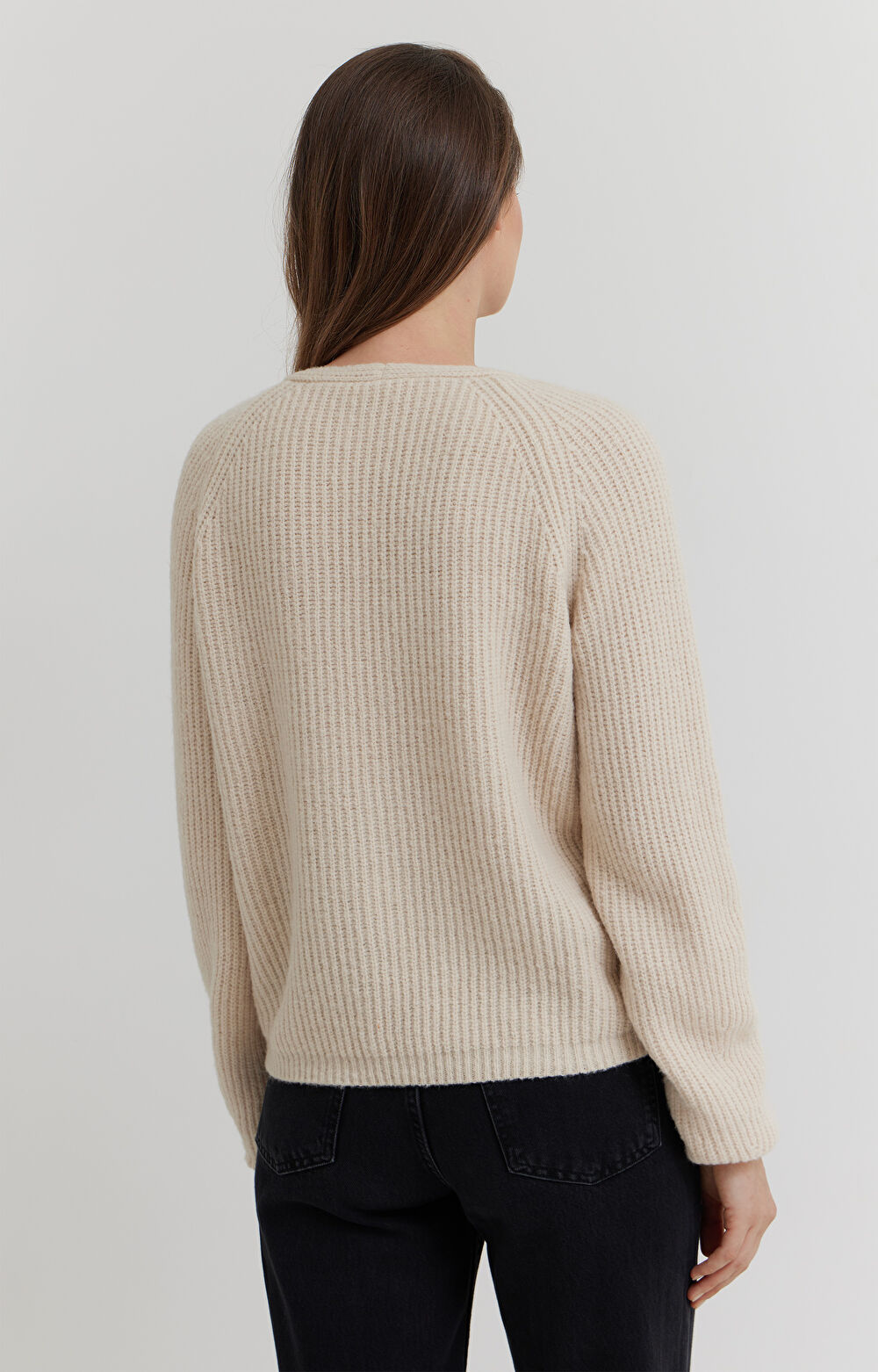 Sweter z wełną i alpaką - 3