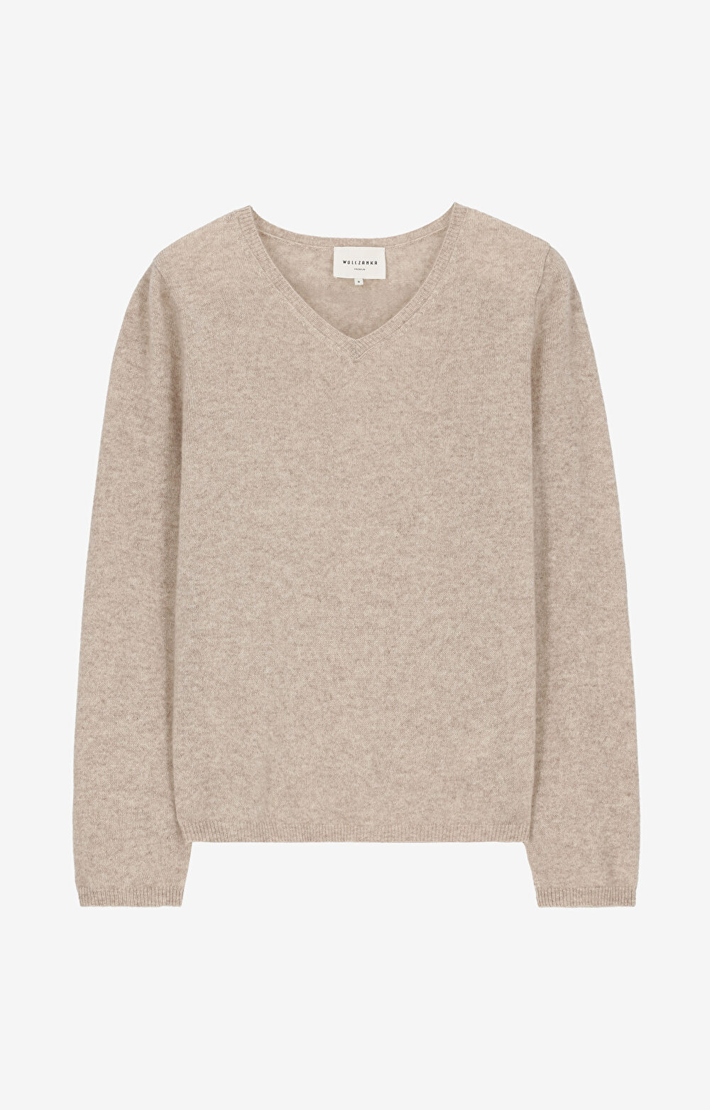 Sweter v-neck z kaszmiru - 2