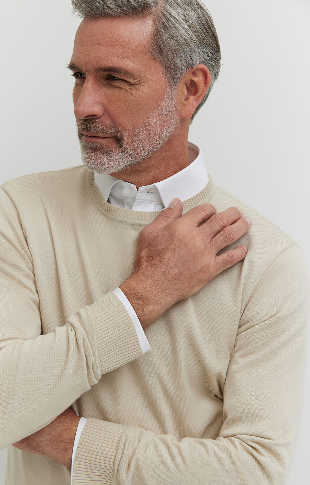 Sweter z wełny merino - 6