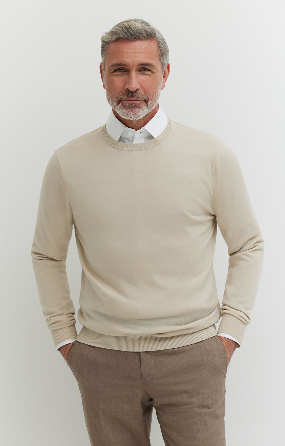 Sweter z wełny merino