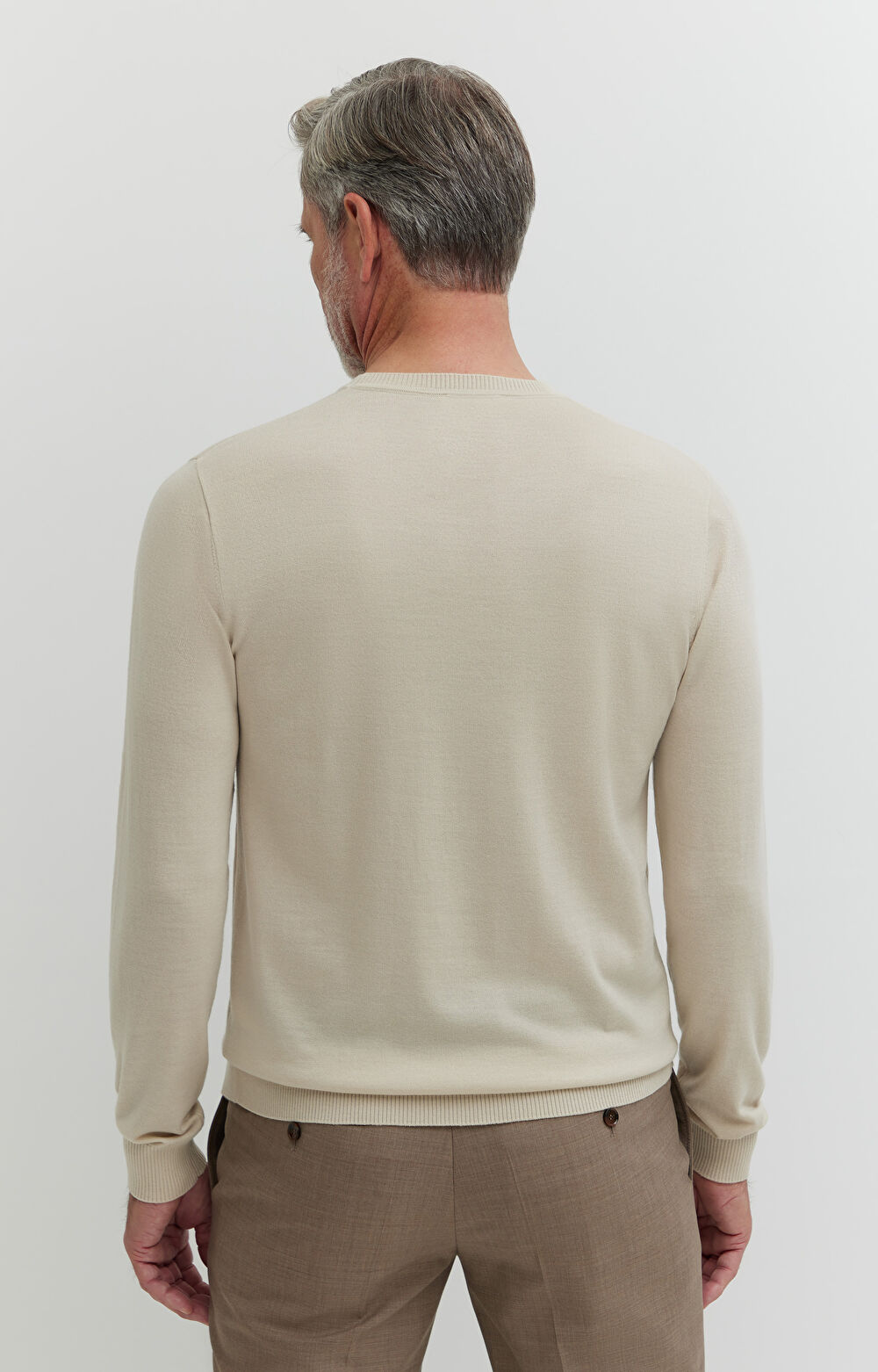 Sweter z wełny merino - 4