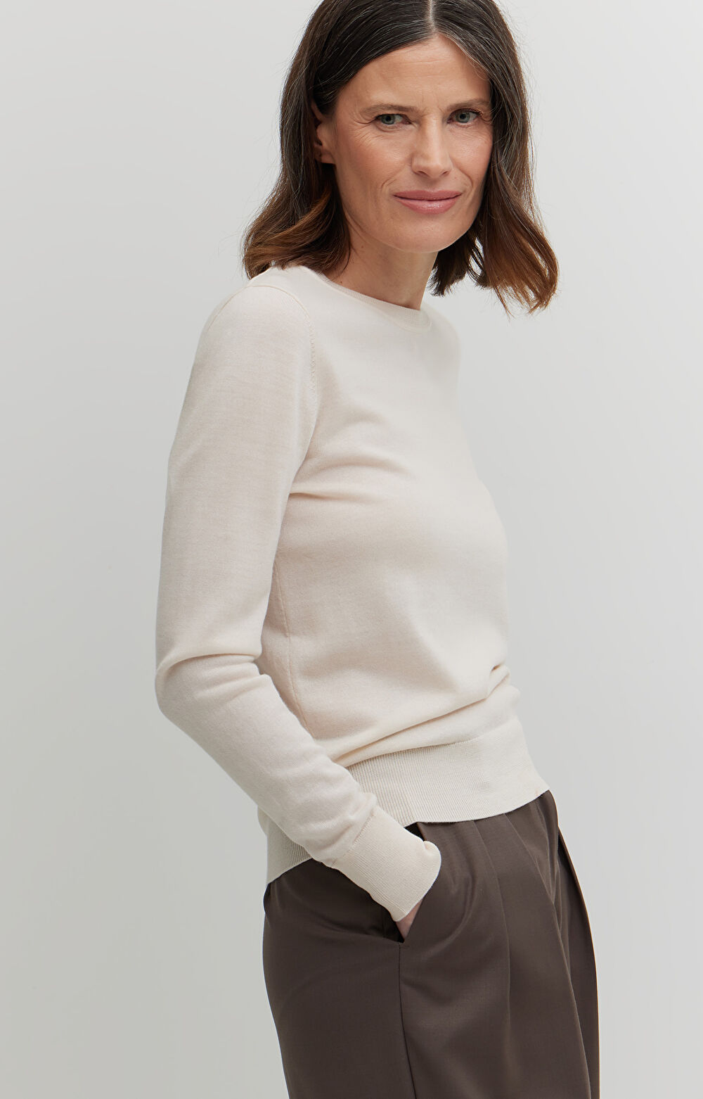 Sweter z wełny merino - 3