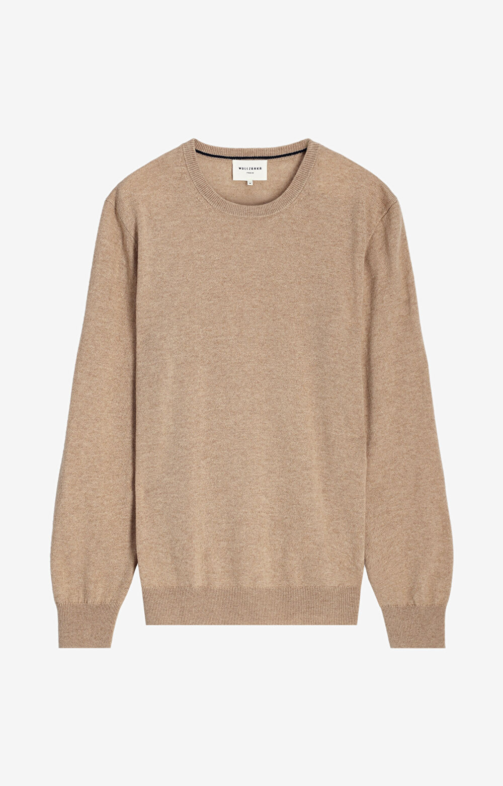 Sweter z melanżowej wełny merino - 2