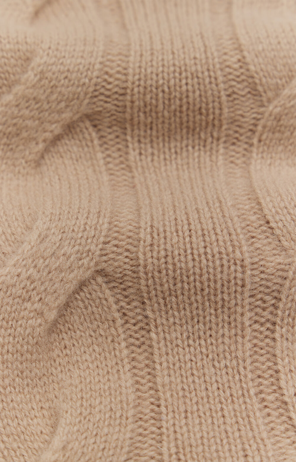 Sweter z wełny merino z warkoczowym splotem - 6