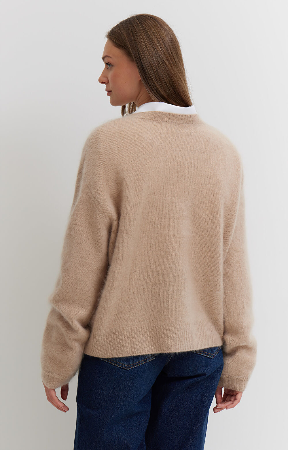 Sweter z puchatej wełny - 3