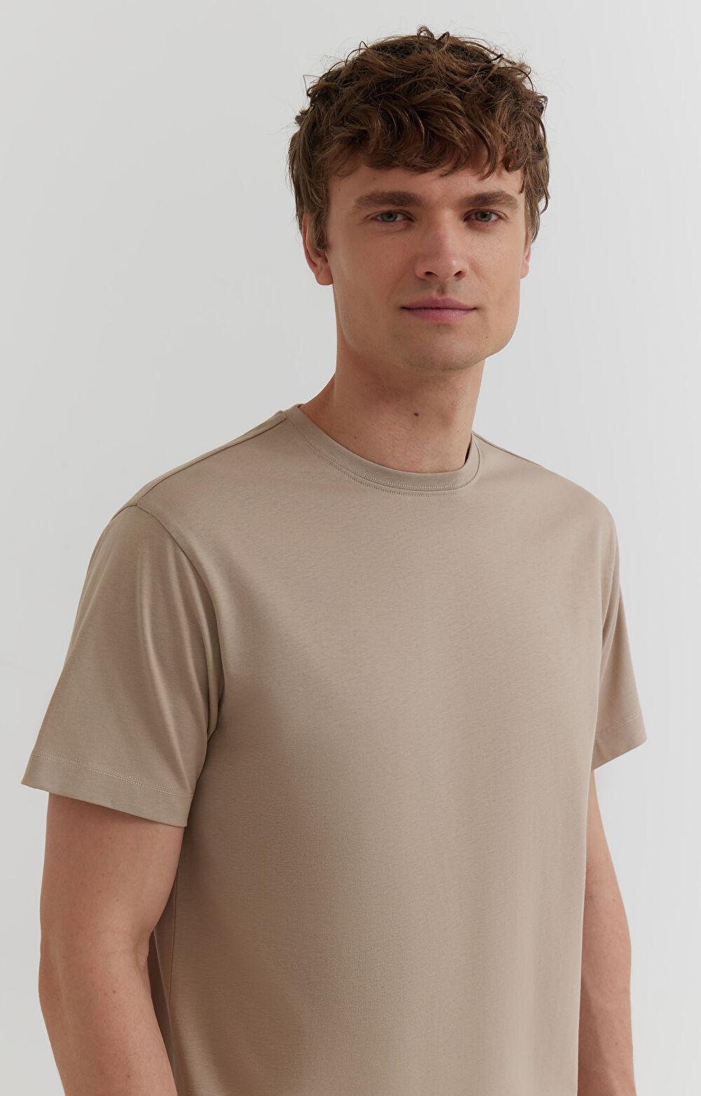 T-shirt z bawełny merceryzowanej - 6