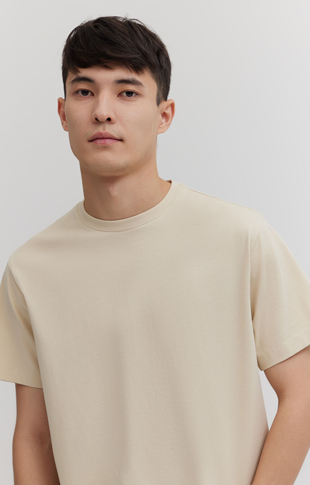 T-shirt z bawełny merceryzowanej - 5