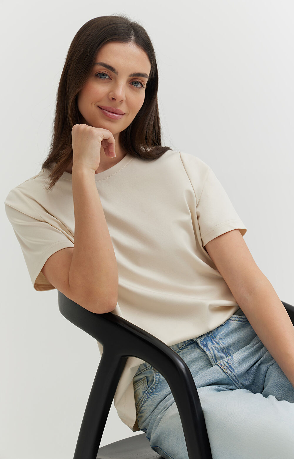 T-shirt z bawełny podwójnie merceryzowanej - 6