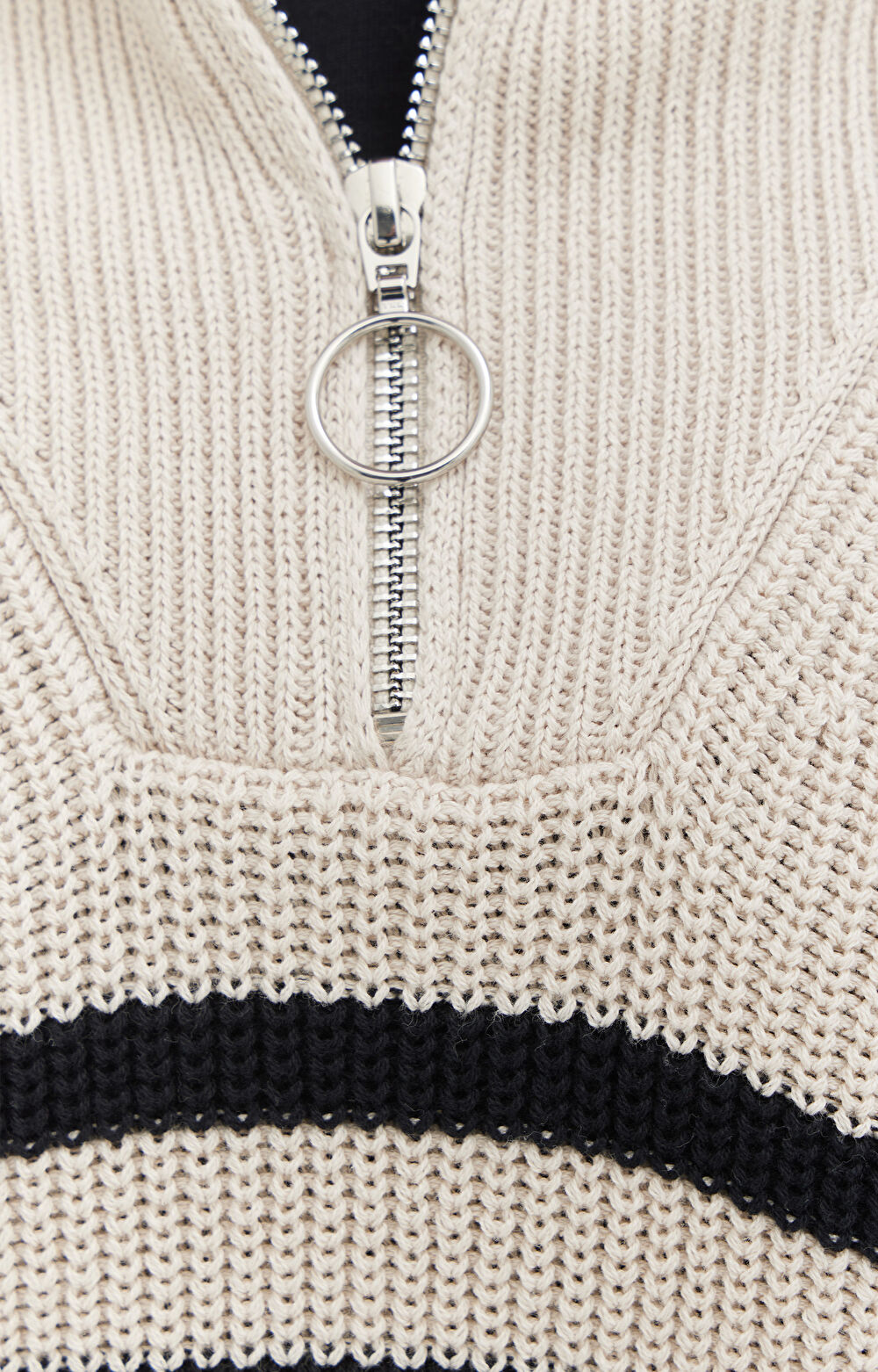 Bawełniany sweter w paski