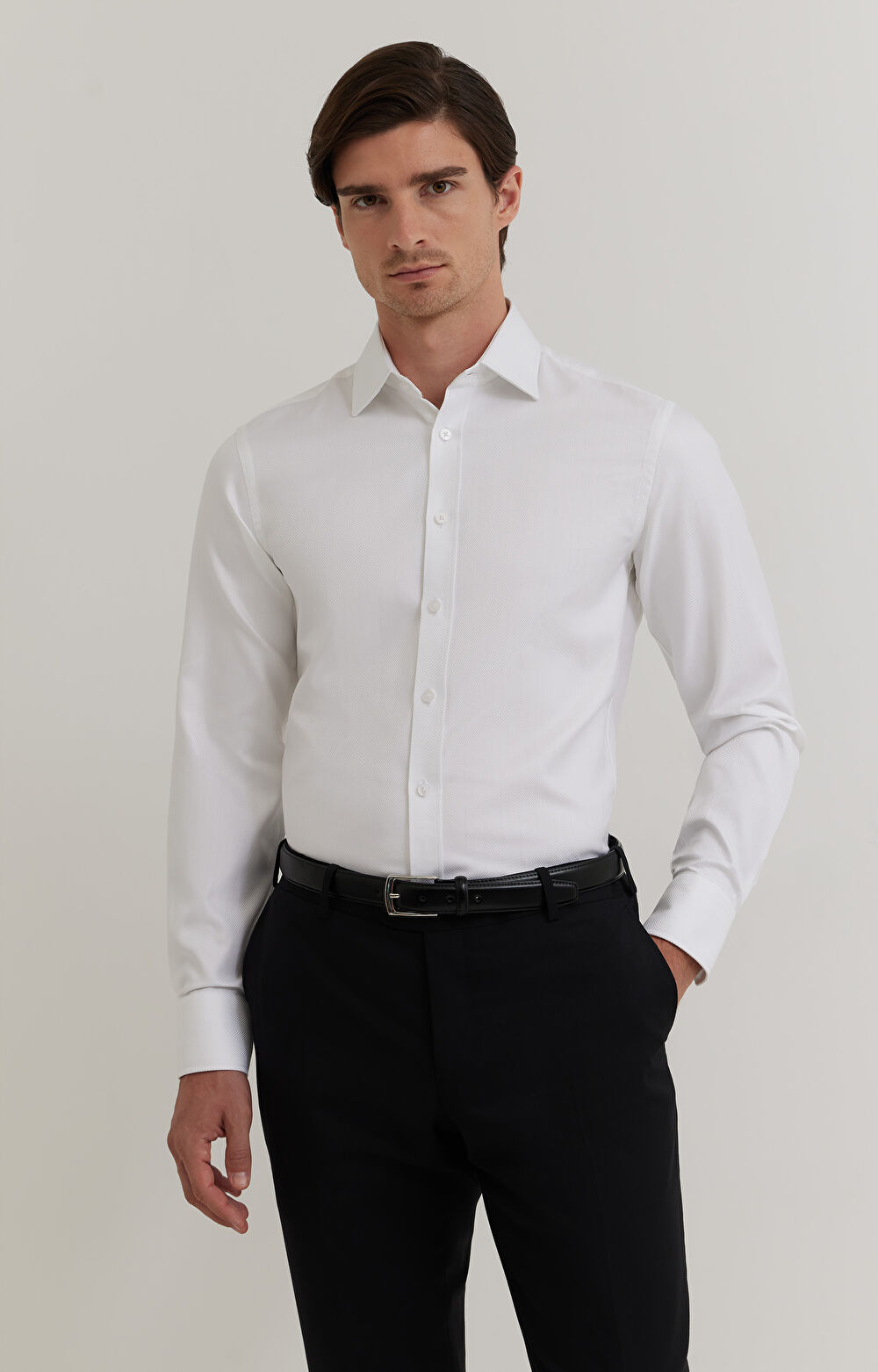 Koszula w jodełkę - 4