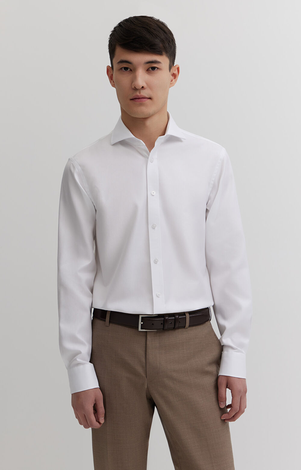 Elegancka koszula ze strukturą - 4