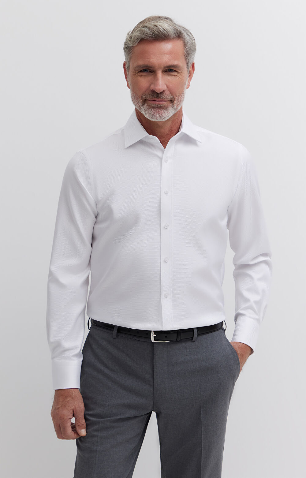 Koszula ze strukturą - 4