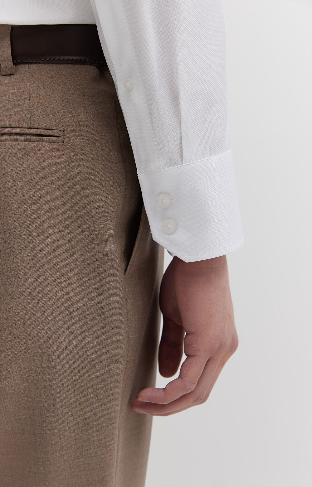 Elegancka koszula ze strukturą - 5