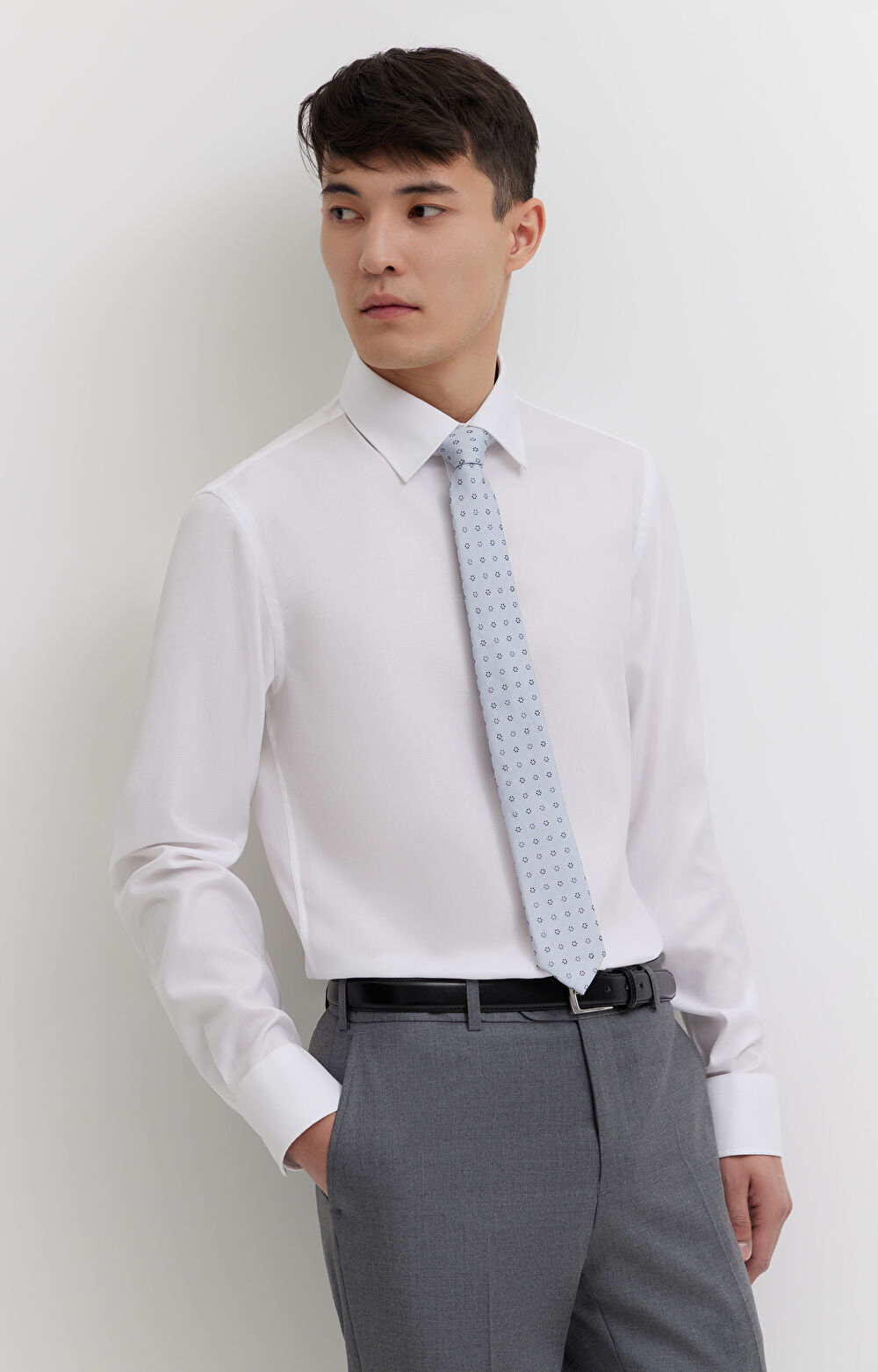 Koszula z w mikrowzór - 5