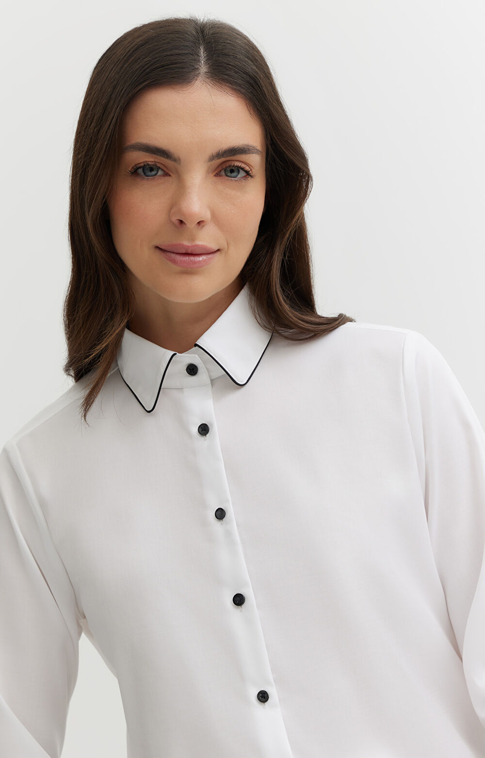 Koszula z kontrastem