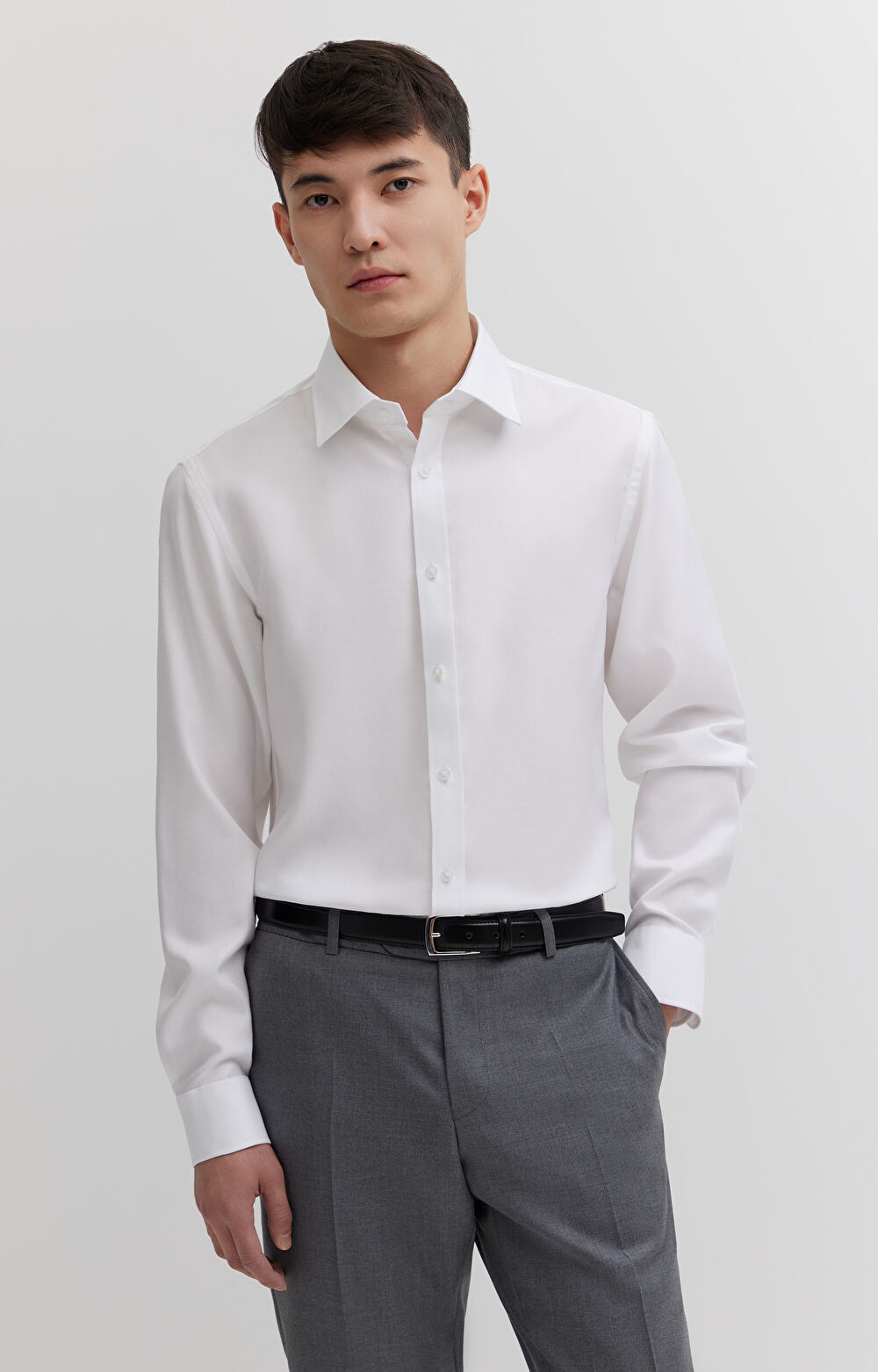 Koszula z w mikrowzór - 3