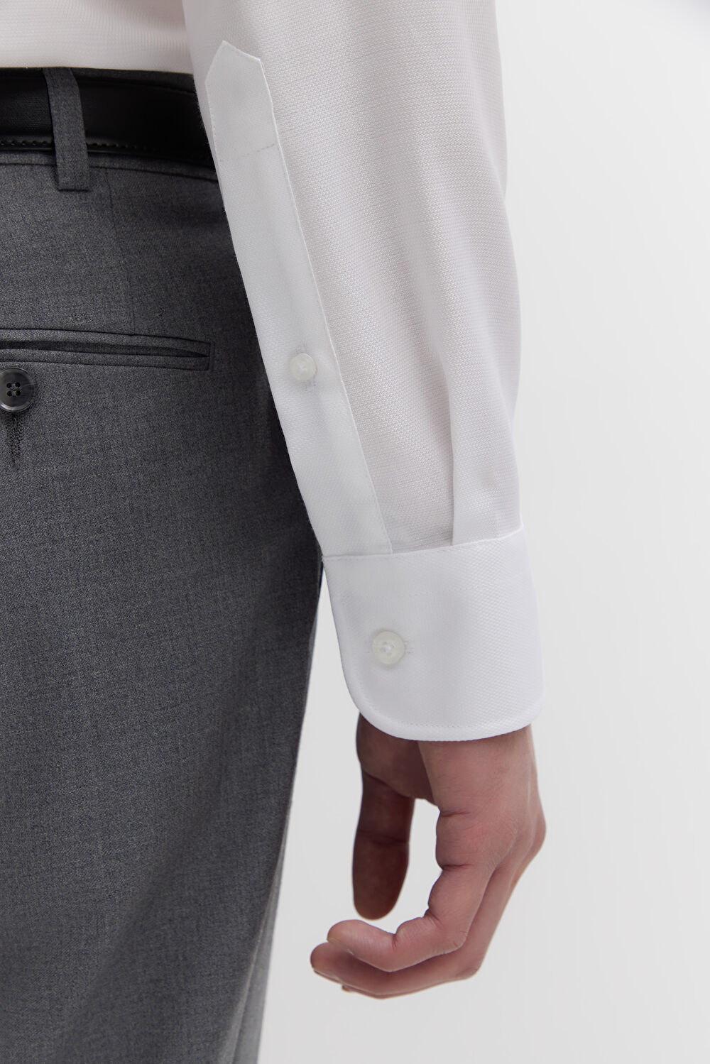 Koszula z w mikrowzór - 4