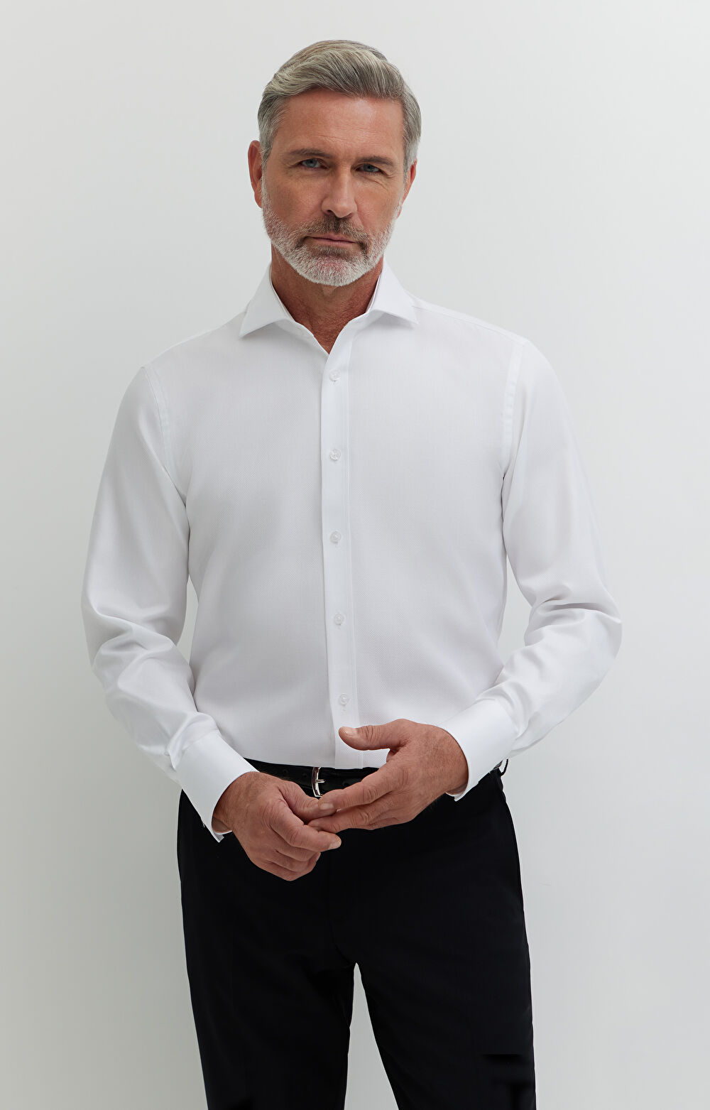 Elegancka koszula ze strukturą - 4