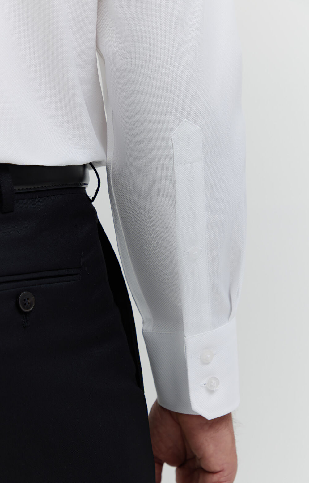 Elegancka koszula ze strukturą - 5