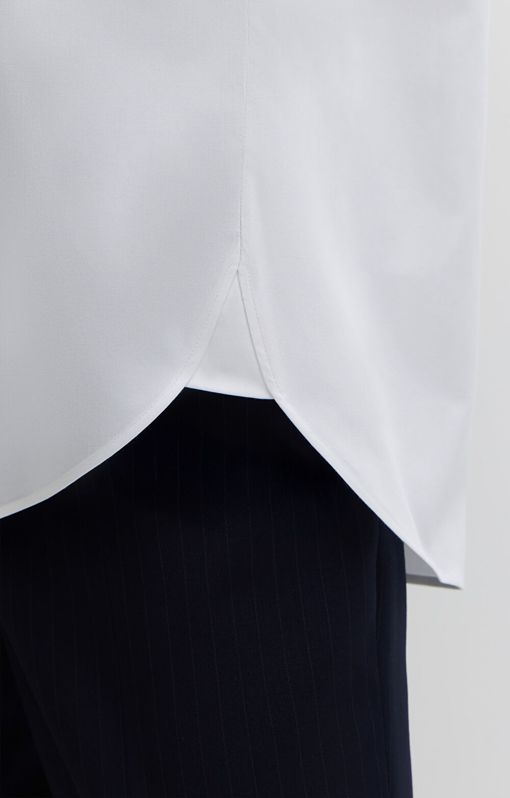 Koszula z satynowej bawełny - 6