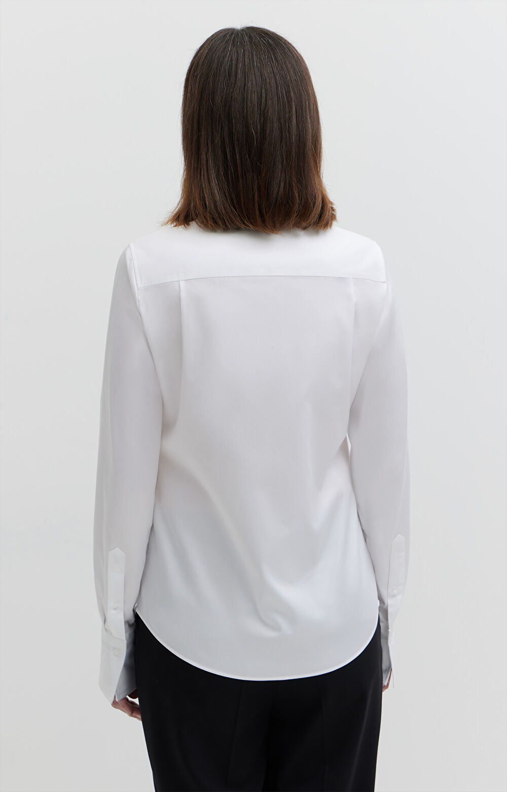 Koszula z satynowej bawełny - 3