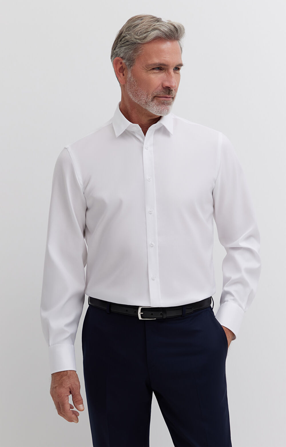 Koszula w strukturalny wzór - 4