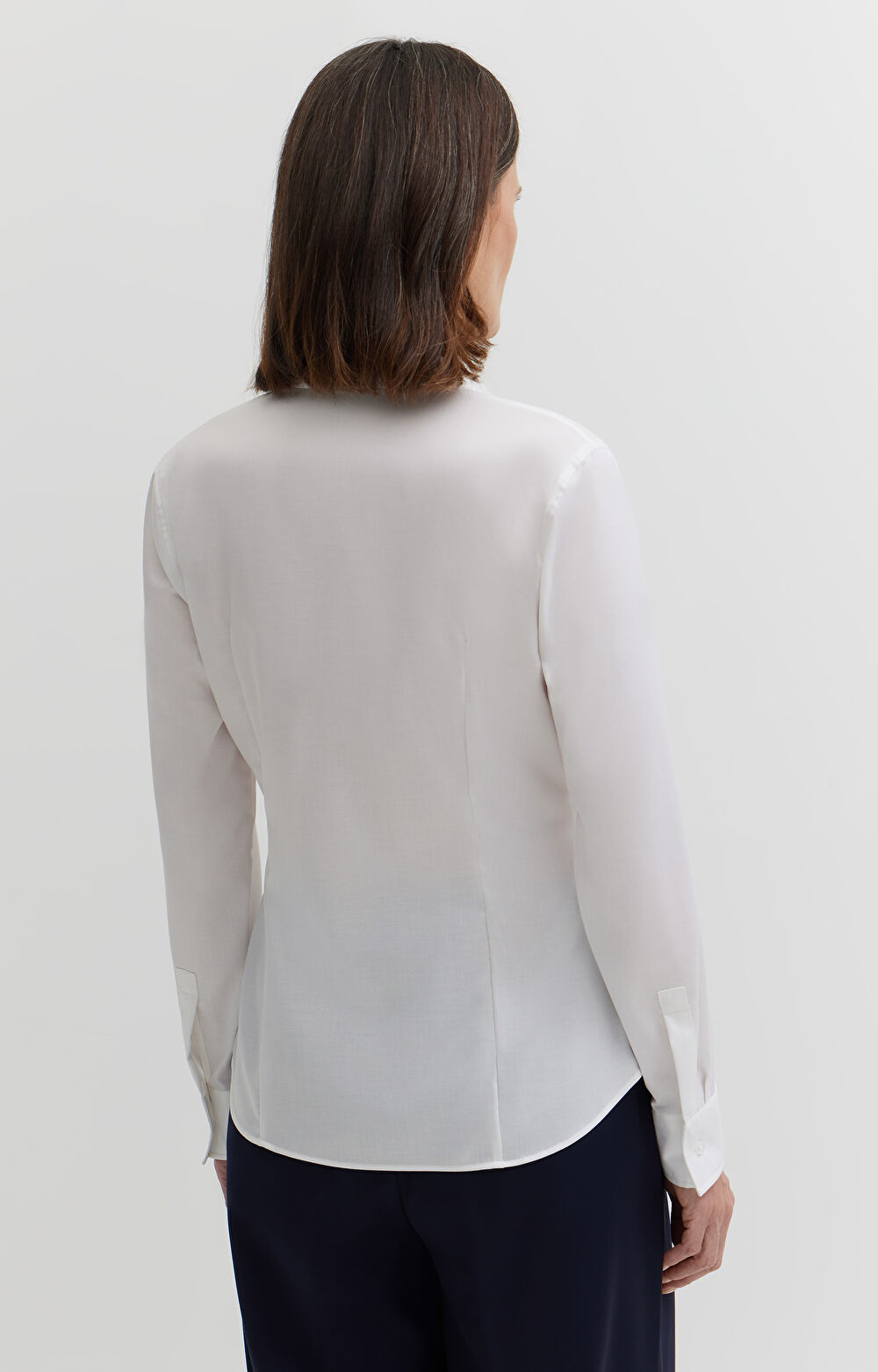 Koszula z mieszanki bawełny z lyocellem - 4