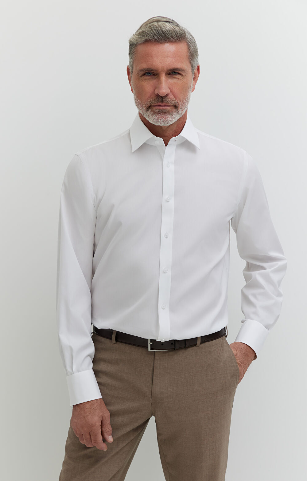 Koszula z dodatkiem jedwabiu - 4