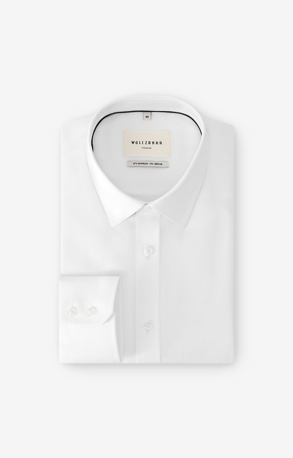 Koszula z dodatkiem jedwabiu