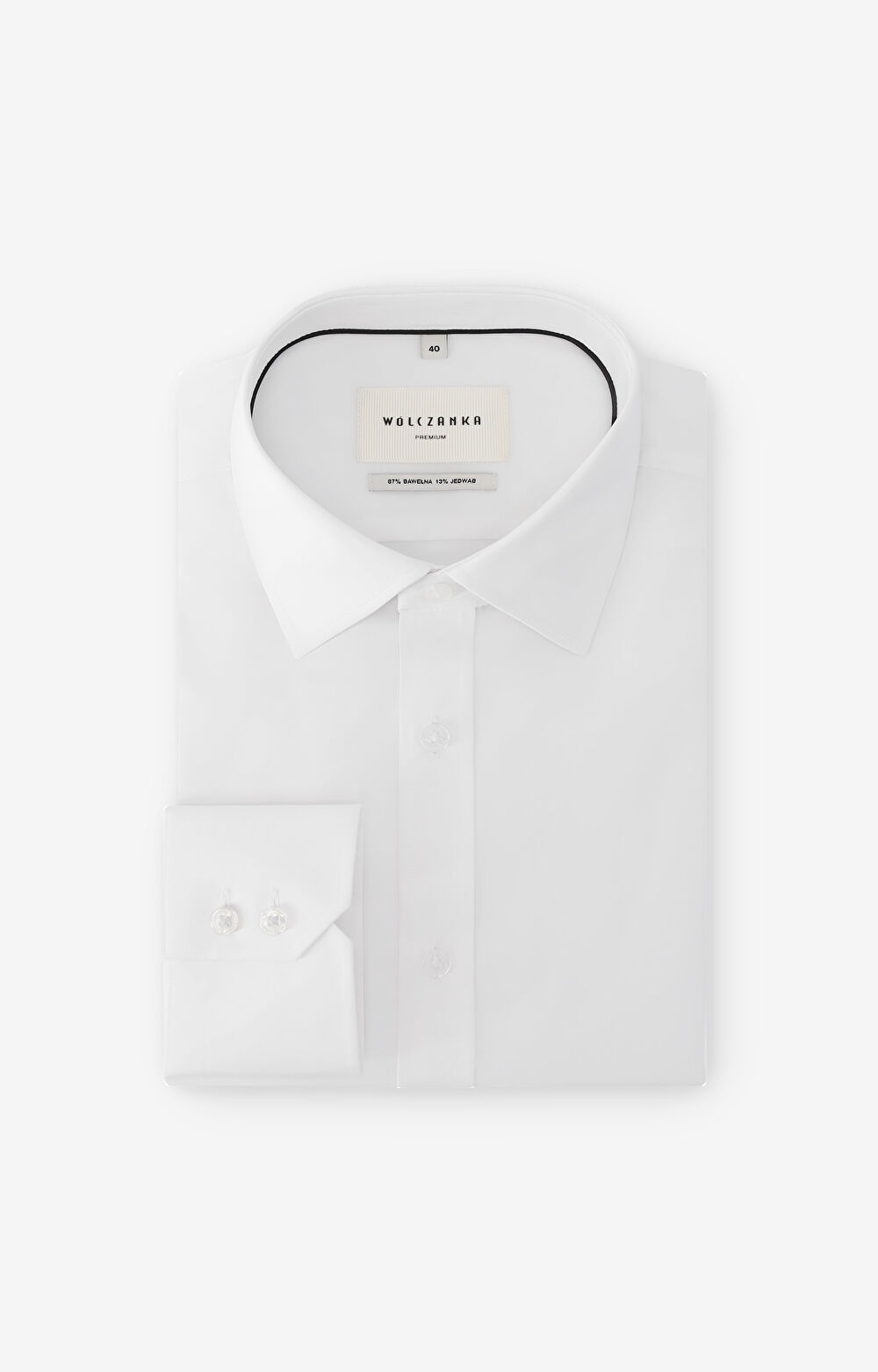 Koszula z dodatkiem jedwabiu