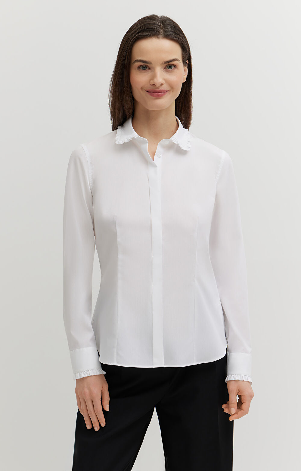 Koszula z falbanką - 3