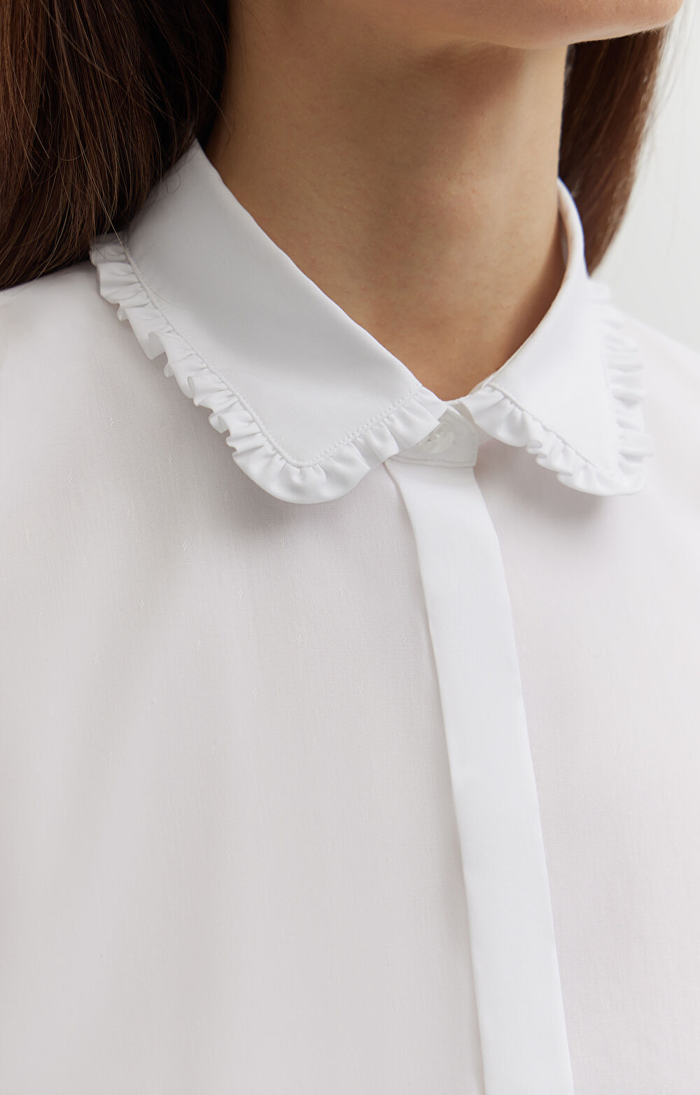 Koszula z falbanką - 6