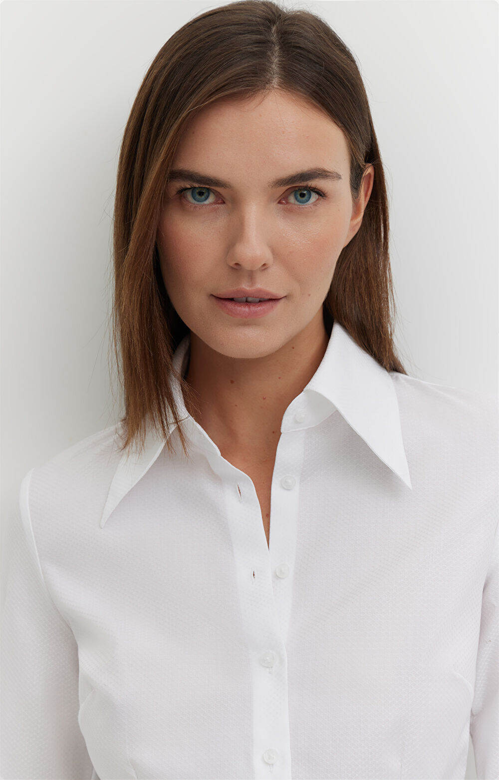 Koszula strukturalny wzór na spinki - 5