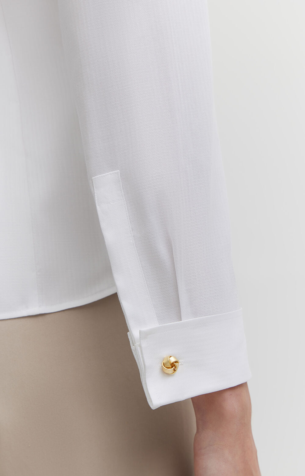 Koszula w mikrowzór na spinki - 5