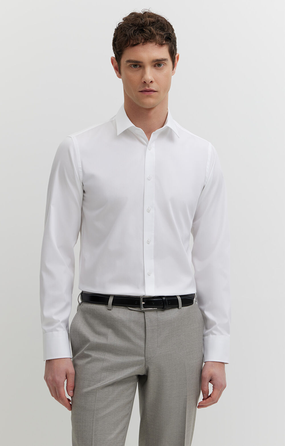 Koszula w diagonalny wzór - 4